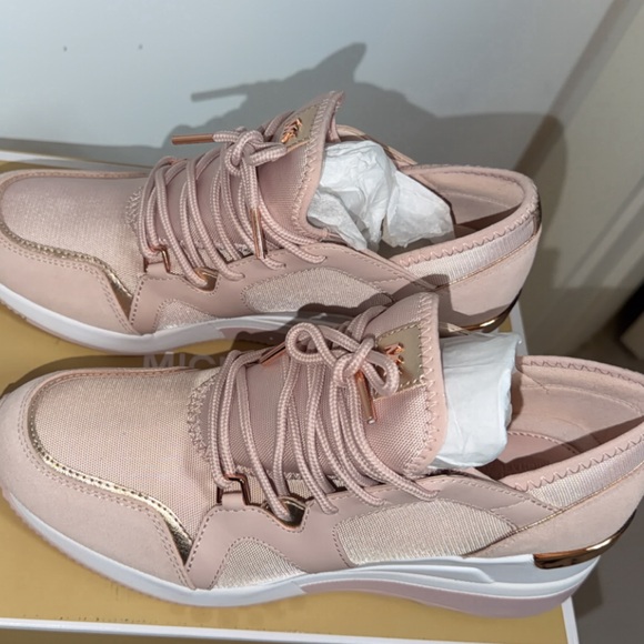 Michael Kors Blush Pink Women's Sneakers - Picture 4 of 12